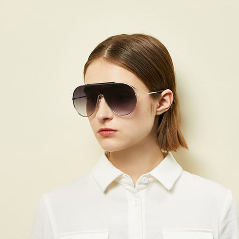 Oversized Metal  Women  and Men Sunglasses Oviedo